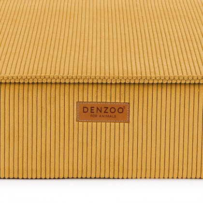 MATERAC dla psa i kota ortopedyczny musztardowa - TORINO MUSTARD