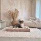 MATERAC dla psa i kota ortopedyczny ciemno beżowy - TORINO BEIGE