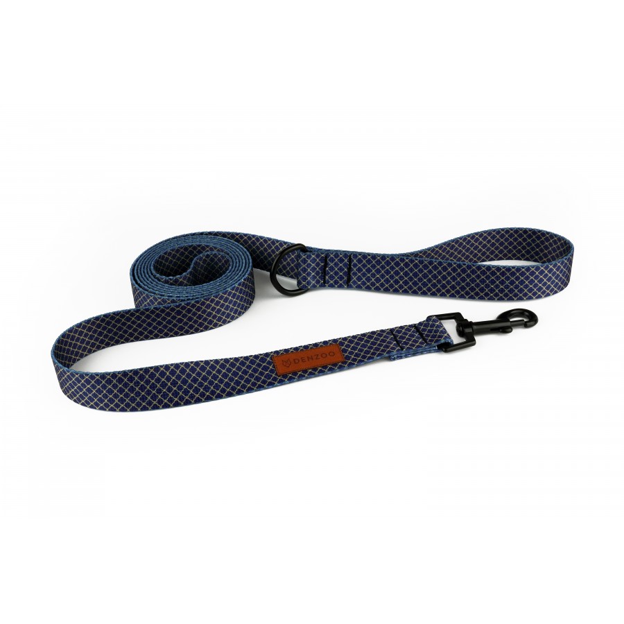 Smycz miejska NAVY BLUE