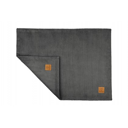 BLANKET MILANO DARK GREY