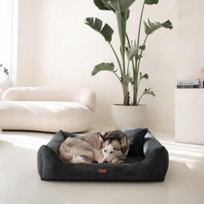 Petbed RIMINI DARK GREY - DENZOO
