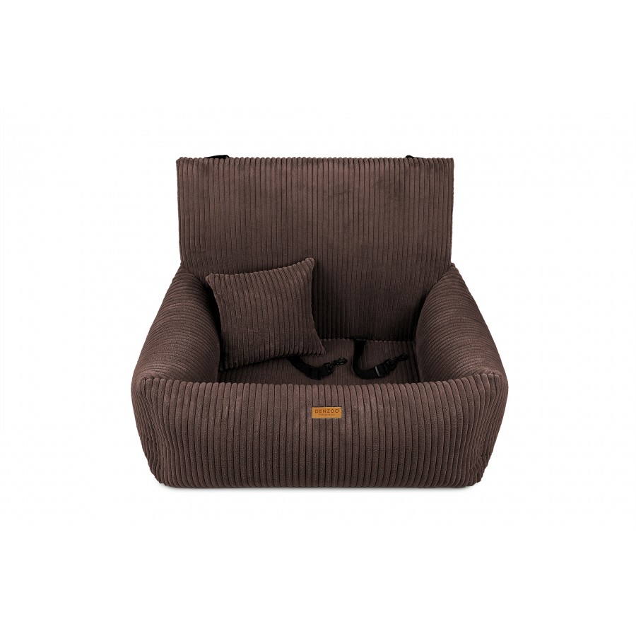 Dog car seat size BROWN