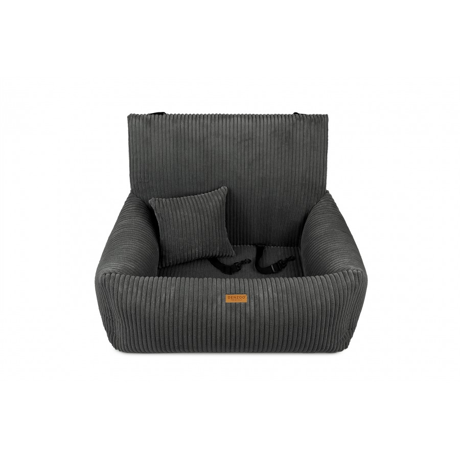 Fotelik samochodowy ciemnoszary - MILANO DARK GREY